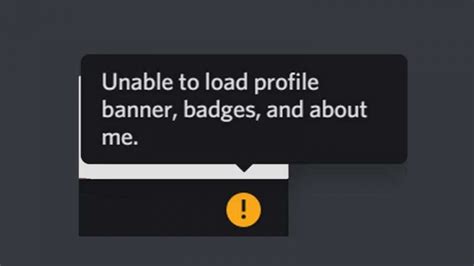 Discord unable to load profile banner - Unable to upload profile image and profile banner - Google ...